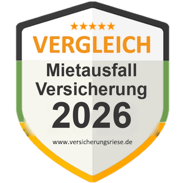 Mietausfallversicherung Vergleich 2026 – Siegel von Versicherungsriese