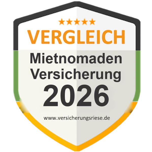 Mietnomadenversicherung Vergleich 2026 – Siegel von Versicherungsriese