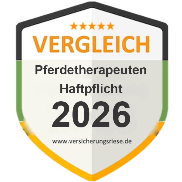 Pferdetherapeuten-Haftpflicht Vergleich 2026 – Siegel von Versicherungsriese