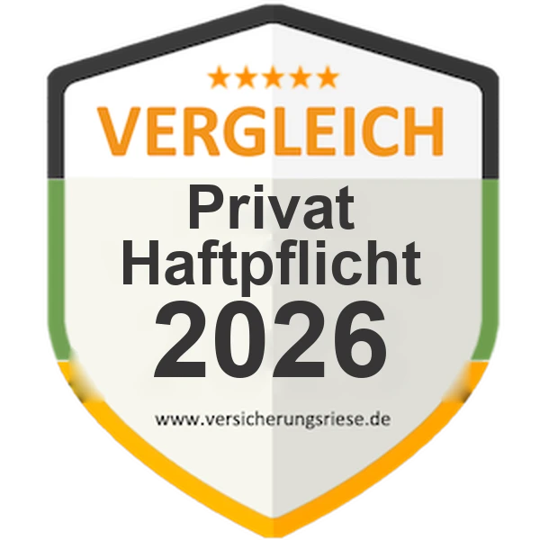 Privathaftpflicht Vergleich 2026 – Siegel von Versicherungsriese