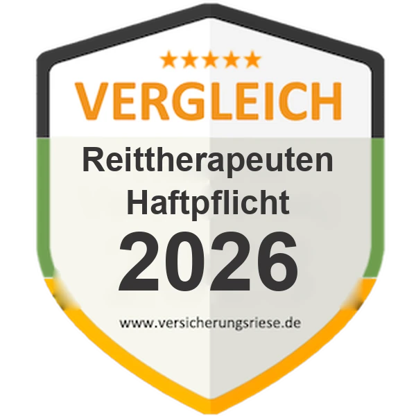 Reittherapeuten-Haftpflicht Vergleich 2026 – Siegel von Versicherungsriese