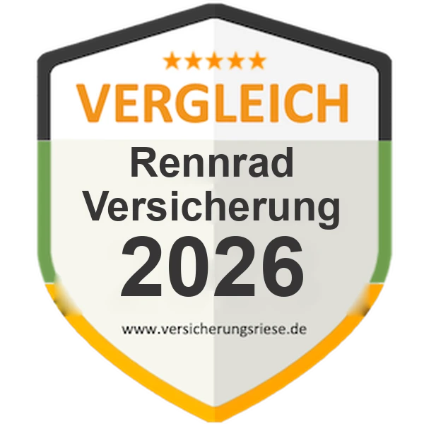 Rennrad Versicherung Vergleich 2026 – Siegel von Versicherungsriese