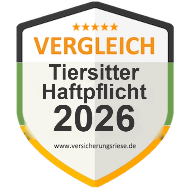Tiersitter-Haftpflicht Vergleich 2026 – Siegel von Versicherungsriese