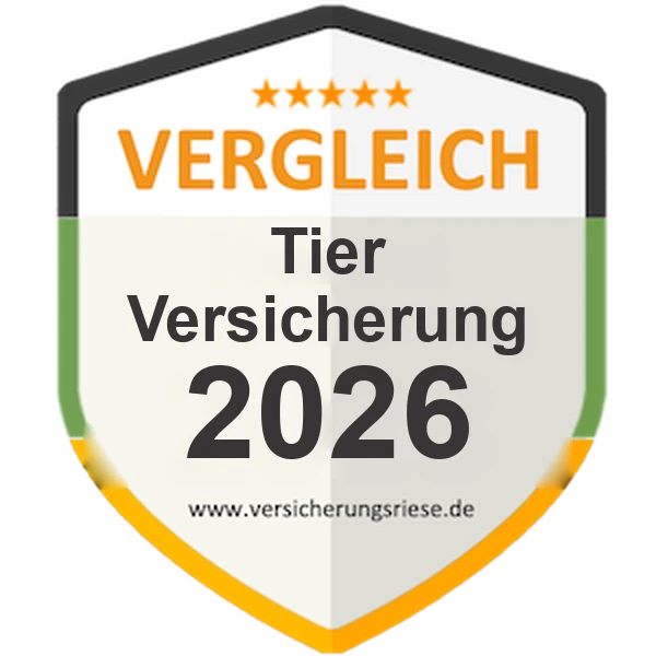 Tierversicherung Vergleich 2026 – Siegel von Versicherungsriese