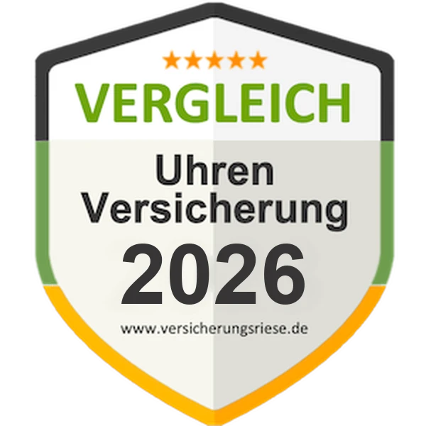 Uhrenversicherung Vergleich 2026 – Siegel von Versicherungsriese