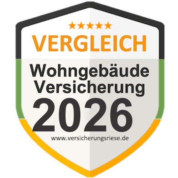 Wohngebäudeversicherung Vergleich 2026 – Siegel von Versicherungsriese